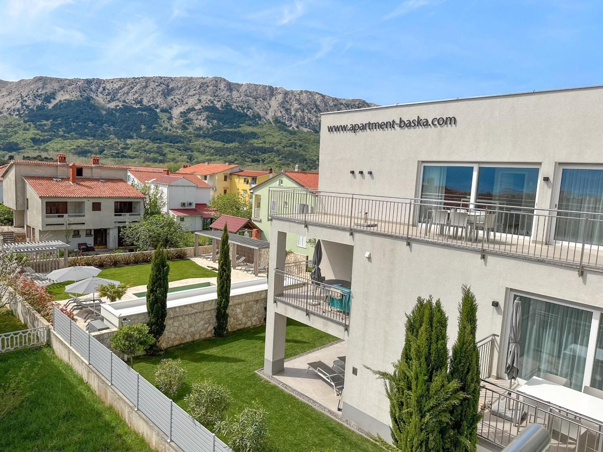 Apartment Baska, Exklusive Apartments Mit Poolarea In Baska, Krk - Kroatien 외부 사진