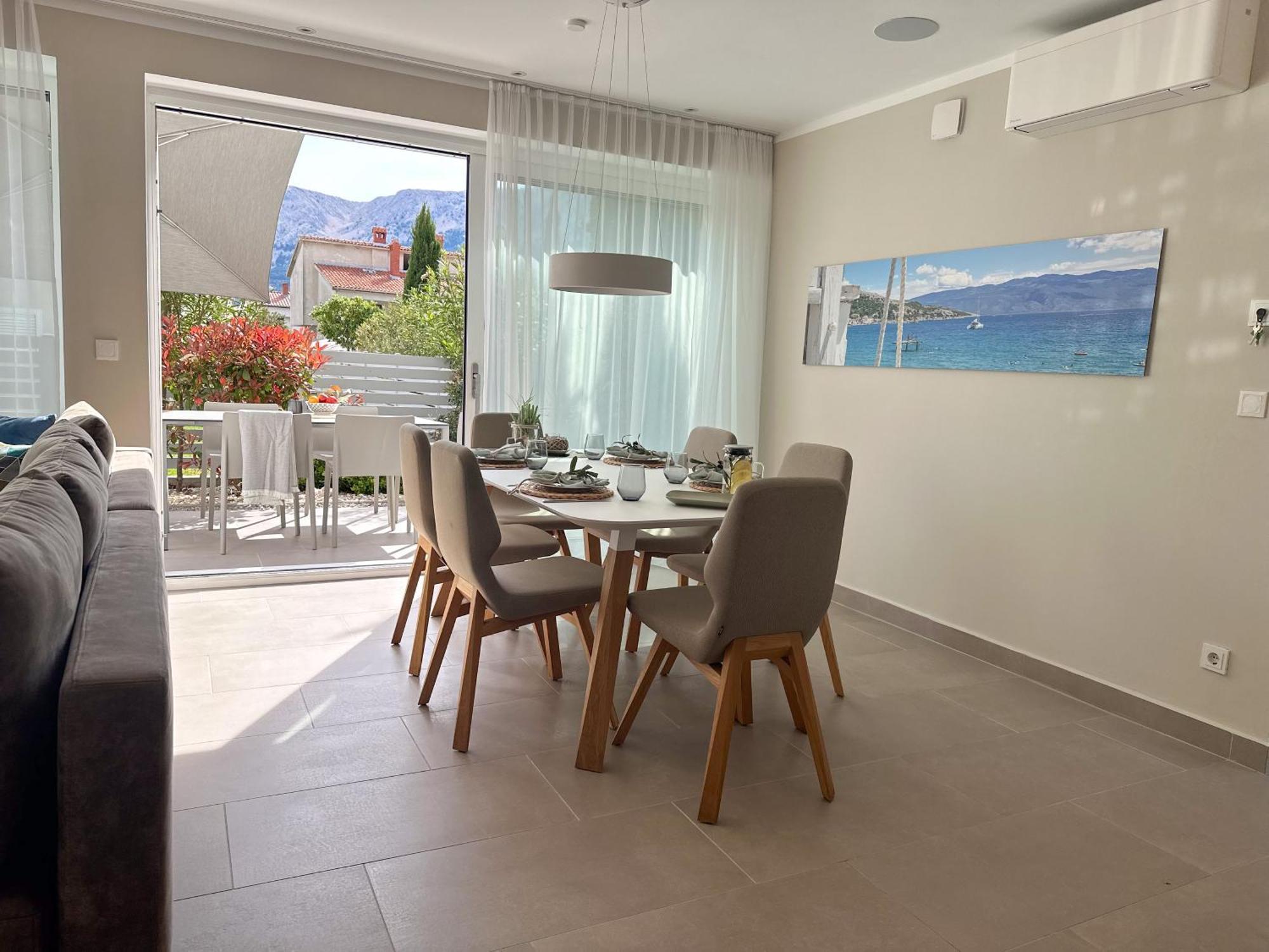 Apartment Baska, Exklusive Apartments Mit Poolarea In Baska, Krk - Kroatien 외부 사진