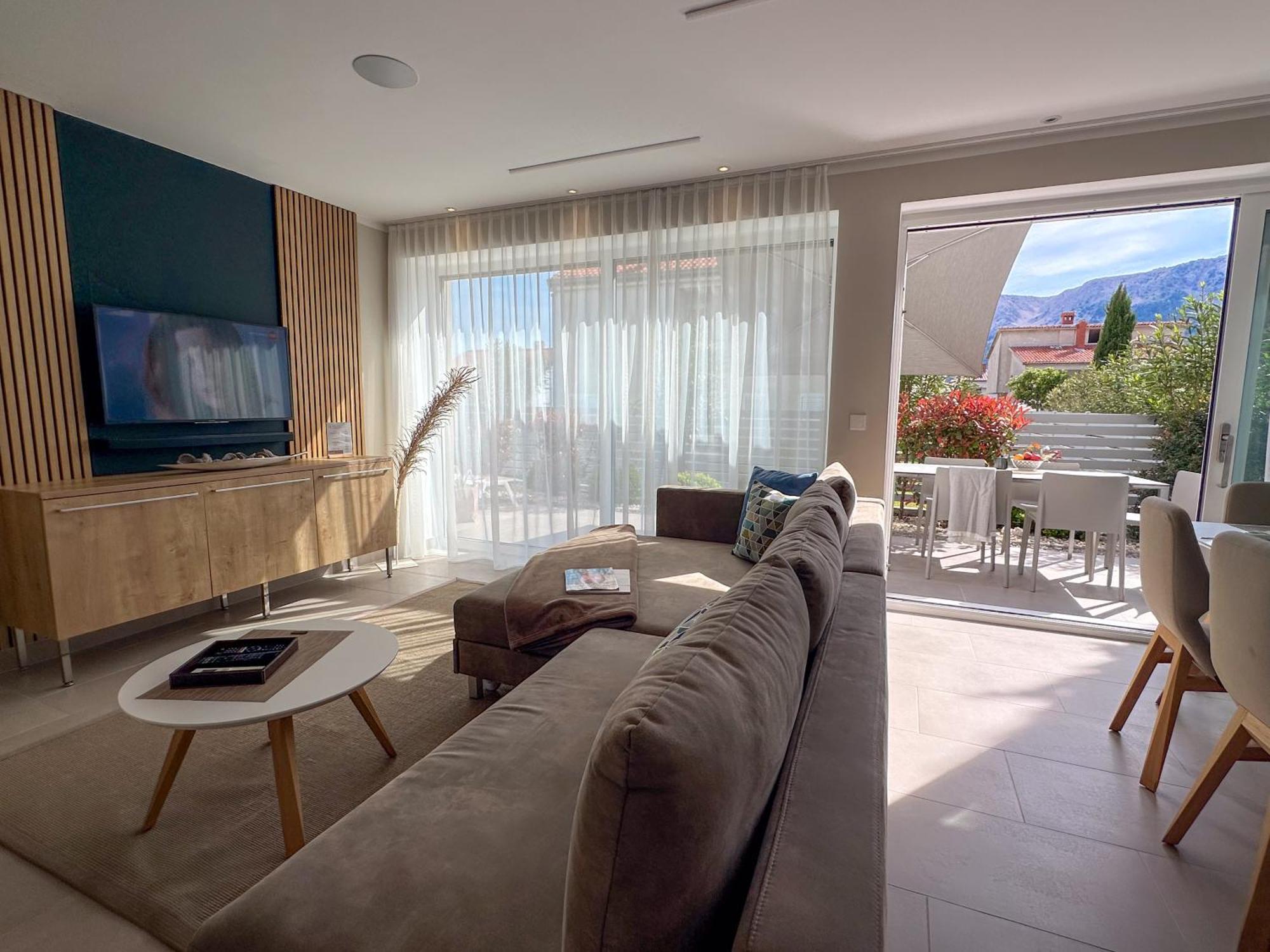 Apartment Baska, Exklusive Apartments Mit Poolarea In Baska, Krk - Kroatien 외부 사진